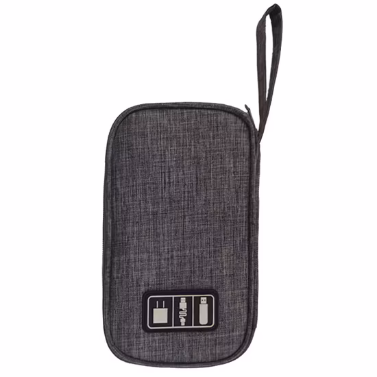 Charging Bank Mobile Phone Data Cable Headset Mobile Power Digital Organizer Bag