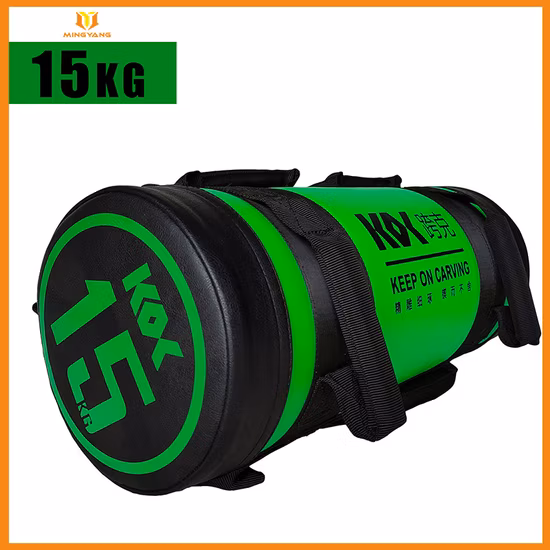 New Hot Selling 15kgs Home Gym PVC Power Bag Heavy Training Bag Home Soft